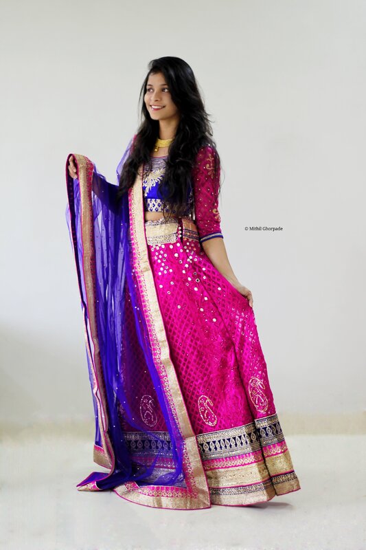 Indoor Lehenga Shoot